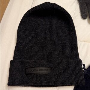 Canada Goose Dark Knit Hat